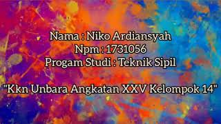 PROKER KKN MINGGU KE 3  KKN UBR ANGKATAN XXV KELOMPOK 14 [upl. by Eatnod]