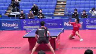 Table Tennis JTTL final4 Takanori Shimoyama vs Masato Shiono 2012122 [upl. by Anaitsirk]