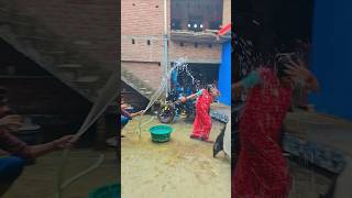 Thand Mein Mujhe ki bhigo Diyashortvideo funny [upl. by Eglanteen725]