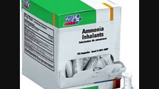 FIRST AID ONLY  Ammonia Inhalants  To Prevent or treat Fainting [upl. by Aryan87]