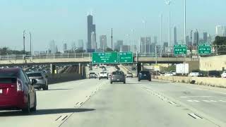 Driving in Chicago on i90 [upl. by Iblehs]