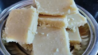 chasni wali Khoye ki barfi  Mawa sweets recipe Indiandishave [upl. by Ahsem204]