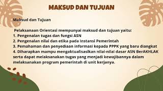 LAPORAN ORIENTASI PPPK PADA SD NEGERI 1 PATAPAN KECAMATAN BEBER KABUPATEN CIREBON TAHUN 2024 [upl. by Eilla]