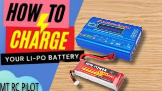 Imax b6 Lipro Balance charger unboxing Lipo battery Imax b6 [upl. by Wheelwright694]