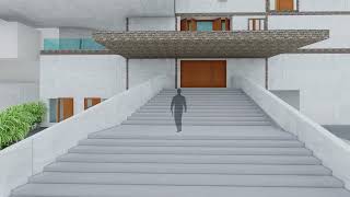 Swami Vivekananda Cultural Youth Centre Viveka Smaraka  3D Walk through [upl. by Kyl637]