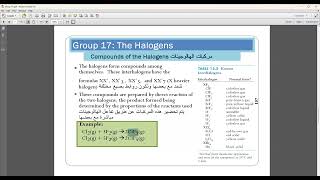 Chemistry of group 7A [upl. by Farly]