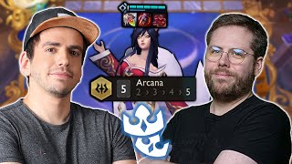 Arcana 5 mit 9  Emblemen  TFT Double Up Banger mit Broeki [upl. by Albrecht624]