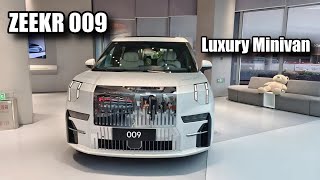 New Zeekr 009 Electric MPV Walkaround  Interior and Exterior  The Six Seater Luxury Minivan [upl. by Wahs46]