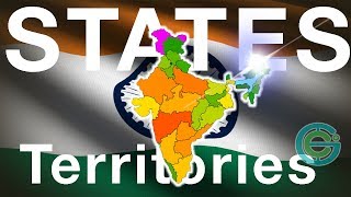 The States  territories of India EXPLAINED Geography Now [upl. by Virgy905]