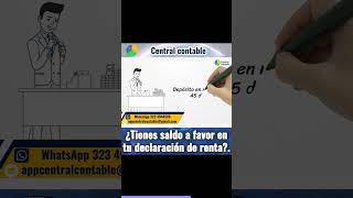 ¿Quiere saber si tiene quotSALDOS A FAVORquot o deudas con la DIAN deudores deudor shorts impuestos [upl. by Mandy]