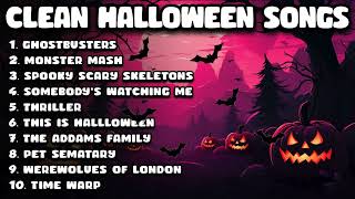 Clean Halloween Songs 2024 🎃 Best Halloween Music Playlist [upl. by Anom]