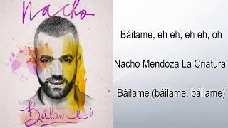 Nacho  Bailame Official Instrumental Original [upl. by Dickson]