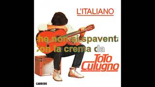 Toto Cutugno  Litaliano Lyrics Audio HQ [upl. by Lema716]