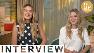 Charlotte Lawrence amp Meredith Hagner interview on Bad Monkey [upl. by Clarabelle]