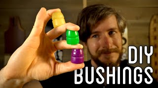 How to Cast Skateboard amp Longboard Bushings at Home [upl. by Eerual28]