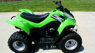 2011 Kawasaki KFX90 Youth ATV [upl. by Yuh162]