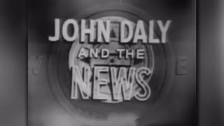 ABC  John Daly and the News  Full Broadcast December 1 1953 [upl. by Rella]