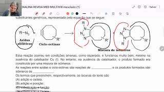 AULA 1  QUÍMICA  Revisa MED MULTIVIX São Mateus Serra e Cariacica  ES 12072024 [upl. by Assirrak]