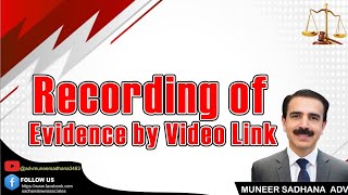 Recording of Evidence by Video Link [upl. by Ainuj]