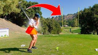 Golf Trick Shot x Football Guinness World Record [upl. by Shamma]