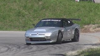 Awesome Nissan SX200 Turbo CA18DET with 600HP at Swiss Hillclimb with full Onboard by Valentin Gard [upl. by Dell]