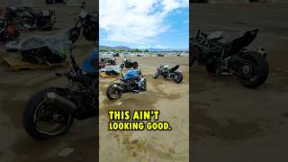 Wrecked H2 WYA P3 Ninja H2 totaled [upl. by Eninahs162]