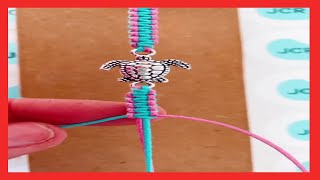 How to make string bracelets at home friendship bracelets and anklets are easy to make 28 [upl. by Nryhtak]