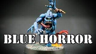 How to paint Blue Horrors of Tzeentch [upl. by Brewster]