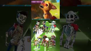 Paw Patrol Scary Ryder 🆚 Marshmallow 🆚 Rubel Chase👻🐾 Coffin Dance tileshop coffindance pawpatrol [upl. by Anyd]