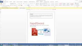 Fixpdf2word  Consertar textos copiados de arquivo PDF para WORD [upl. by Loeb247]