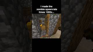 1 Guy VS 1000x Zombie Spawnrate [upl. by Ecarg168]