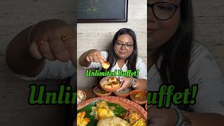 Jamai Sosthi Unlimited Bengali Buffet 🔥youtubeshorts foodvlog minivlog buffet unlimitedbuffet [upl. by Aylad443]