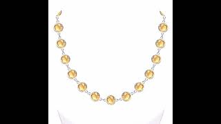 Yellow Topaz Necklace [upl. by Mikaela]