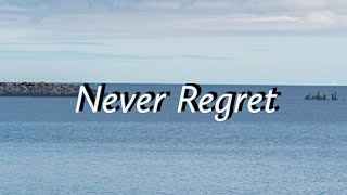 Never Regret Lyrics  Muno Whether You Go Whether You Stay TikTok Song [upl. by Alfeus]