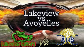 Louisiana High School Football Avoyelles Mustangs vs Lakeview Gators [upl. by Akiv660]