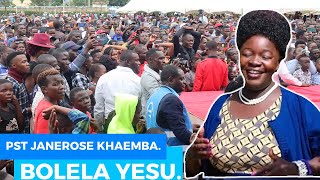 BOLELA YESUPST JANEROSE PERFORMS LIVE AT GOSPEL EMBASSYKAKAMEGAOFFICIAL VIDEO 2024 [upl. by Welker]