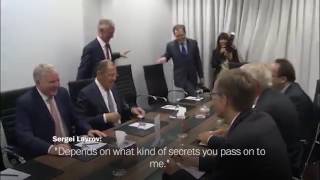 Lavrov and Council of Europes Secretary General joke about leaking secrets [upl. by Rie]