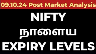 091024  NIFTY நாளைய EXPIRY LEVELS [upl. by Bili]