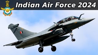 Indian Air Force 2024  Active Aircraft Fleet [upl. by Fionnula]