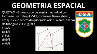 Questão de geometria para ESA [upl. by Kristen97]