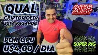 Qual criptomoeda está pagando R293 por hora na mineração para apenas uma placa de vídeo em 2024 [upl. by Barthel763]