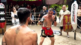 GLADIATOR vs Muay Thai  Crazy Fight [upl. by Ellahcim432]