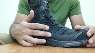 Salomon XA forces waterproof tactical boots review [upl. by Haneehs]