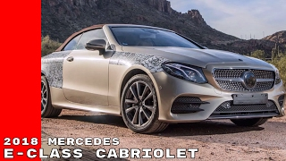 2018 Mercedes E Class Cabriolet Spied [upl. by Pooh]