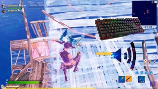 Techware Phantom Red Switch Fortnite ASMR [upl. by Natrav]