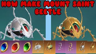 HOW MAKE MOUNT SAINT BEETLE  UTOPIA ORIGIN  NEW UPDATE [upl. by Waldon]