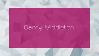 Darryl Middleton  appearance [upl. by Teuton]