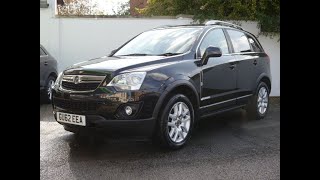 2012 Vauxhall Antara 22 CDTi Exclusiv AWD Virtual Tour  Walkaround  Review [upl. by Suirrad708]