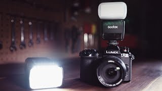 BEST Flash System for PANASONIC Cameras  GODOX TT350 for GH5 amp G9 [upl. by Marva]