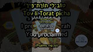 Simchas Torah 6 of 10 Tov li  טוֹב לִי Israel Learn Hebrew Bible and Timeless Jewish Prayers [upl. by Morgenthaler]